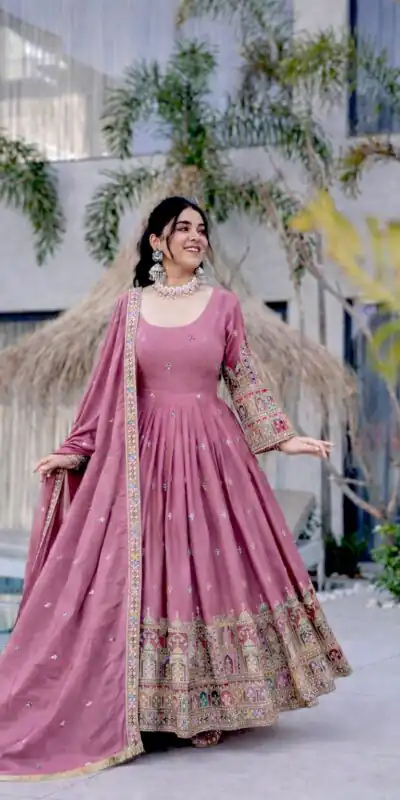 WW 1191 Lavender Color Chinon Silk Sequence Lace Work Gown. Online Affordable Price ₹2549. Delivery 4-6 Working Days. Shop now. | Gowns, Bollywood Gowns, Creative Gowns, Designer Gowns, Embroidered Gowns, Party Wear Gowns