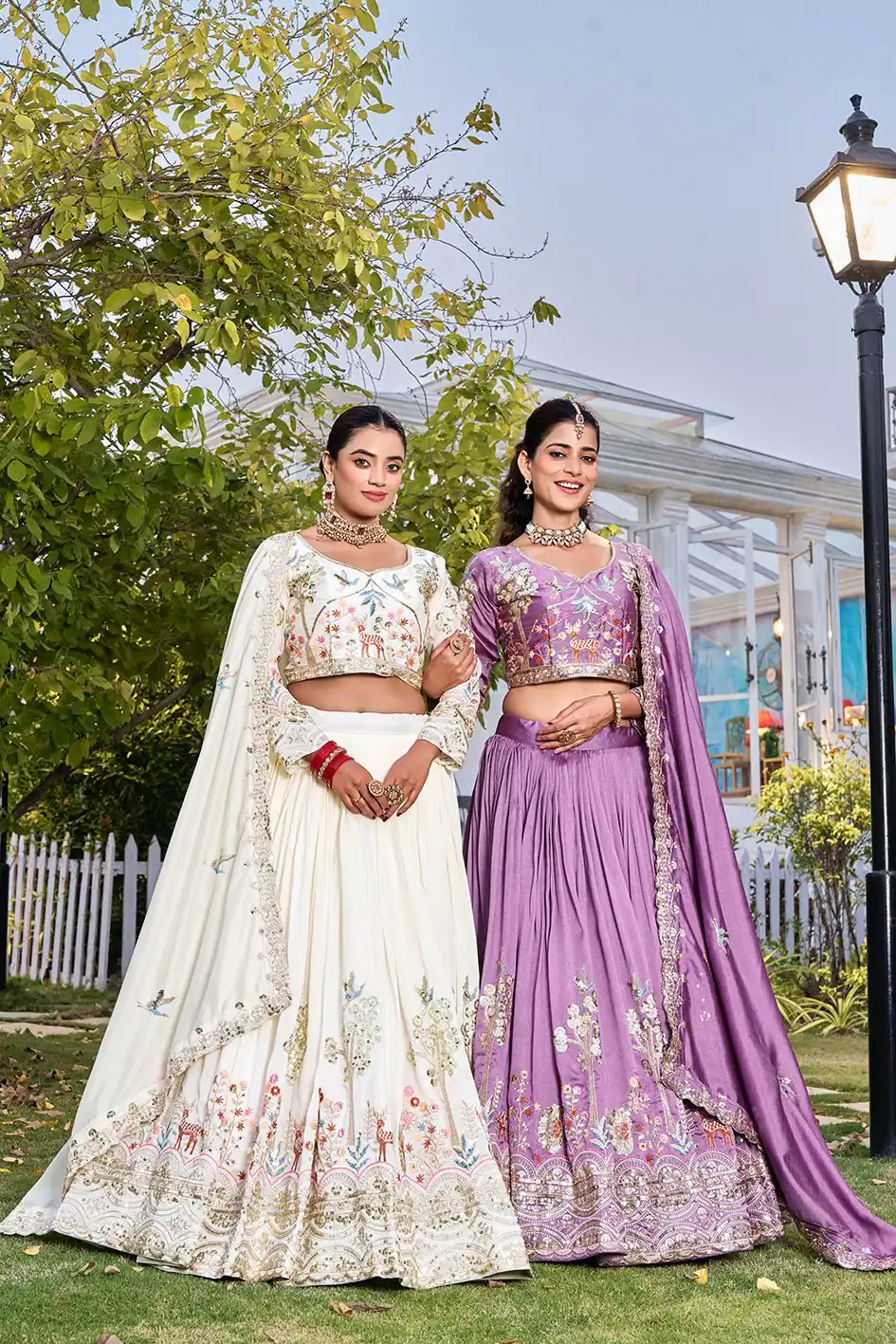 Ram 162 Lavender in Color Vichitra Silk Embroidery Work Lehenga Choli . Now at just ₹3149. Delivery 4-6 Working Days. Shop now. | Lehenga, Bollywood Lehenga, Creative Lehenga, Designer Lehenga, Embroidered Lehenga, Party Wear Lehenga