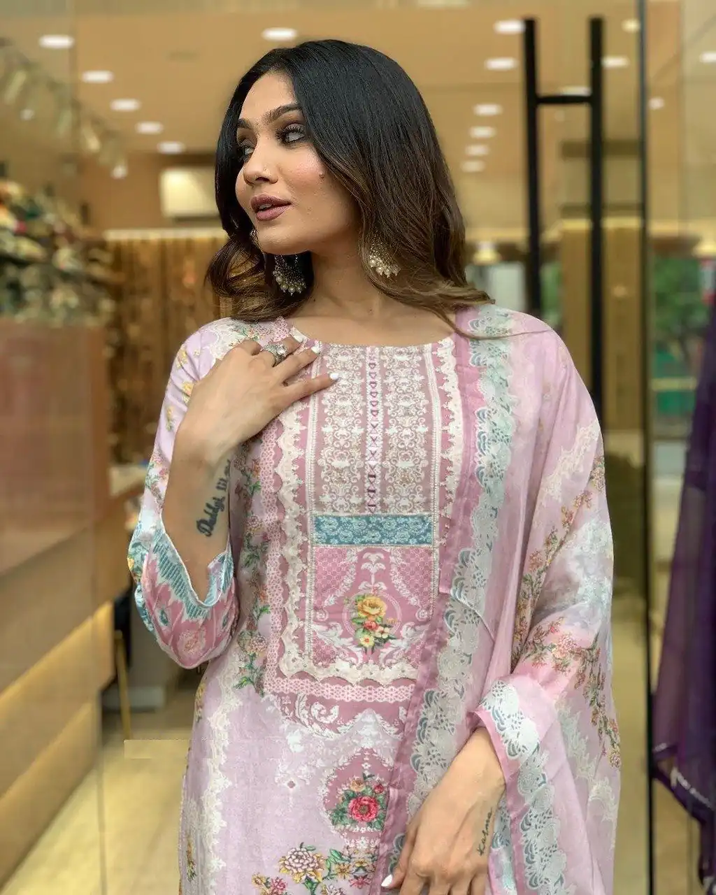 DC G22 Light Pink in Maslin Digital Print Salwar Suit . Wedding, Party, Festive, Events, Introductory Price ₹1749. Delivery 4-6 Working Days. Shop now. | Jump Suits, Salwar suit, Casual Suits, Creative suits, Designer Suits, Palazzo Suits, Party Wear Suits, Patiala Suits, Straight Suits