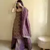 ST 174 Lavender Zimmy Silk Salwar Suit Perfect for Wedding, Party, Karwa Chauth, Haldi, Eid – . Special Price ₹1999. Delivery 4-6 Working Days. Shop no | Jump Suits, Salwar suit, Casual Suits, Creative suits, Designer Suits, Palazzo Suits, Party Wear Suits, Patiala Suits, Straight Suits
