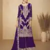 FC 717 Purple Viscous Chinon Salwar Suit with Lace Work & Embroidery Work. Exclusive Offer ₹2549. Delivery 4-6 Working Days. Shop now. | Jump Suits, Salwar suit, Casual Suits, Creative suits, Designer Suits, Palazzo Suits, Party Wear Suits, Patiala Suits, Straight Suits
