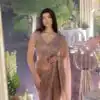 FB L307 Chiku Sequins Work Saree in Wine Net. Available at ₹2599 only. Wedding, Party, Festive, Events, Delivery 4-6 Working Days. Shop now. | Designer Sarees, Sarees, Bollywood Sarees, Creative Sarees, Embroidered Sarees, Ethnic Saree, Modern Digital sarees, Party Wear Sarees