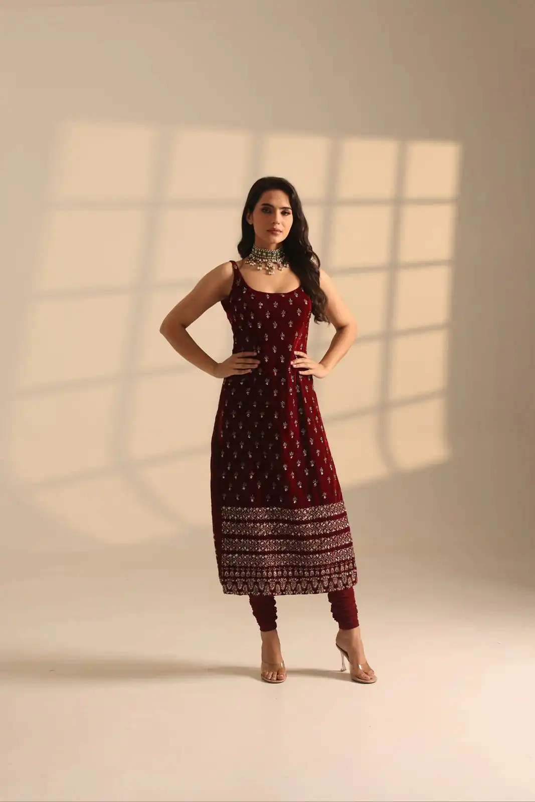 KD 1576 Maroon Color Roman Silk Salwar Suit with Embroidery Work. Available at ₹2049 only. Delivery 4-6 Working Days. Shop now. | Jump Suits, Salwar suit, Casual Suits, Creative suits, Designer Suits, Palazzo Suits, Party Wear Suits, Patiala Suits, Straight Suits