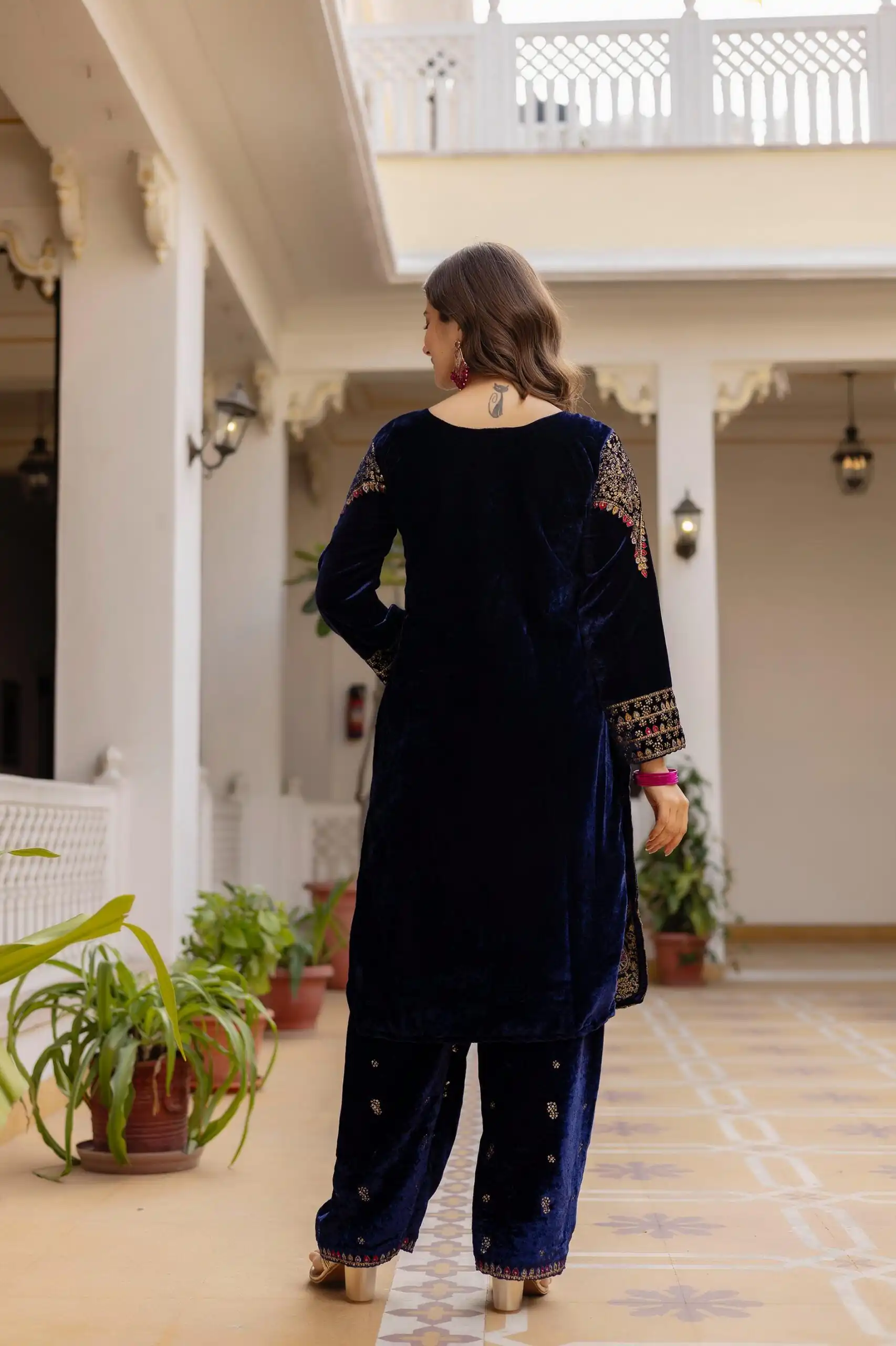 ST 1164 Navy Blue 9000 Velvet Salwar Suit Perfect for Wedding, Party, Family Gatherings, Ethnic Day, Holi – . Best Price ₹2149. Delivery 4-6 Working Days. | Jump Suits, Salwar suit, Casual Suits, Creative suits, Designer Suits, Palazzo Suits, Party Wear Suits, Patiala Suits, Straight Suits