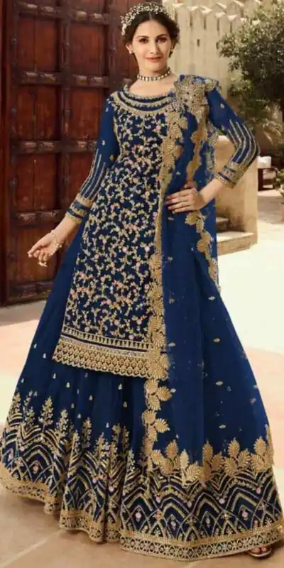 DS 15030 Navy Blue Soft Net Salwar Suit Perfect for Wedding, Party, Baisakhi, Makar Sankranti, Pongal – . Special Price ₹2649. Delivery 4-6 Working | Jump Suits, Salwar suit, Casual Suits, Creative suits, Designer Suits, Palazzo Suits, Party Wear Suits, Patiala Suits, Straight Suits