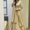 PC 552 Off White Color Chinon silk Lehenga Choli with Cut Work. Special Price ₹2499. Delivery 4-6 Working Days. Shop now. | Lehenga, Bollywood Lehenga, Creative Lehenga, Designer Lehenga, Embroidered Lehenga, Party Wear Lehenga