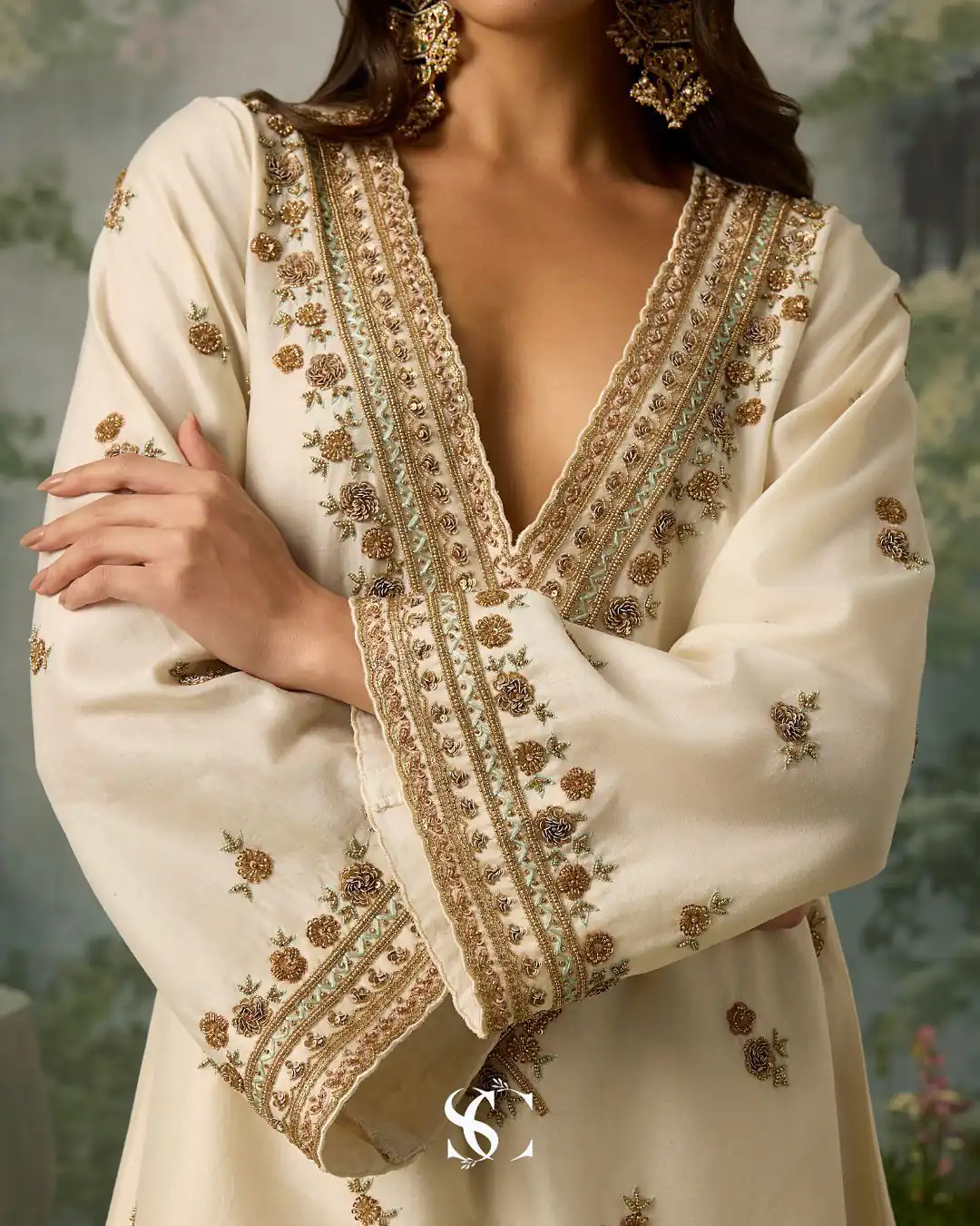 LG 2067 Off White Color Roman Silk Salwar Suit with Embroidery Work. Available at ₹1999 only. Delivery 4-6 Working Days. Shop now. | Jump Suits, Salwar suit, Casual Suits, Creative suits, Designer Suits, Palazzo Suits, Party Wear Suits, Patiala Suits, Straight Suits