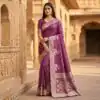 MB 25 GAJRAJ Onion in Pure Banarasi Silk Zari Work & Lace Work Saree . Introductory Price ₹1899. Delivery 4-6 Working Days. Shop now. | Designer Sarees, Sarees, Bollywood Sarees, Creative Sarees, Embroidered Sarees, Ethnic Saree, Modern Digital sarees, Party Wear Sarees