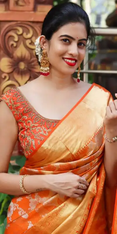 ES 8258 Orange Color Soft Lichi Silk Saree with Lace Border & Lace Work. Best Price ₹1449. Delivery 4-6 Working Days. Shop now. | Designer Sarees, Sarees, Bollywood Sarees, Creative Sarees, Embroidered Sarees, Ethnic Saree, Modern Digital sarees, Party Wear Sarees