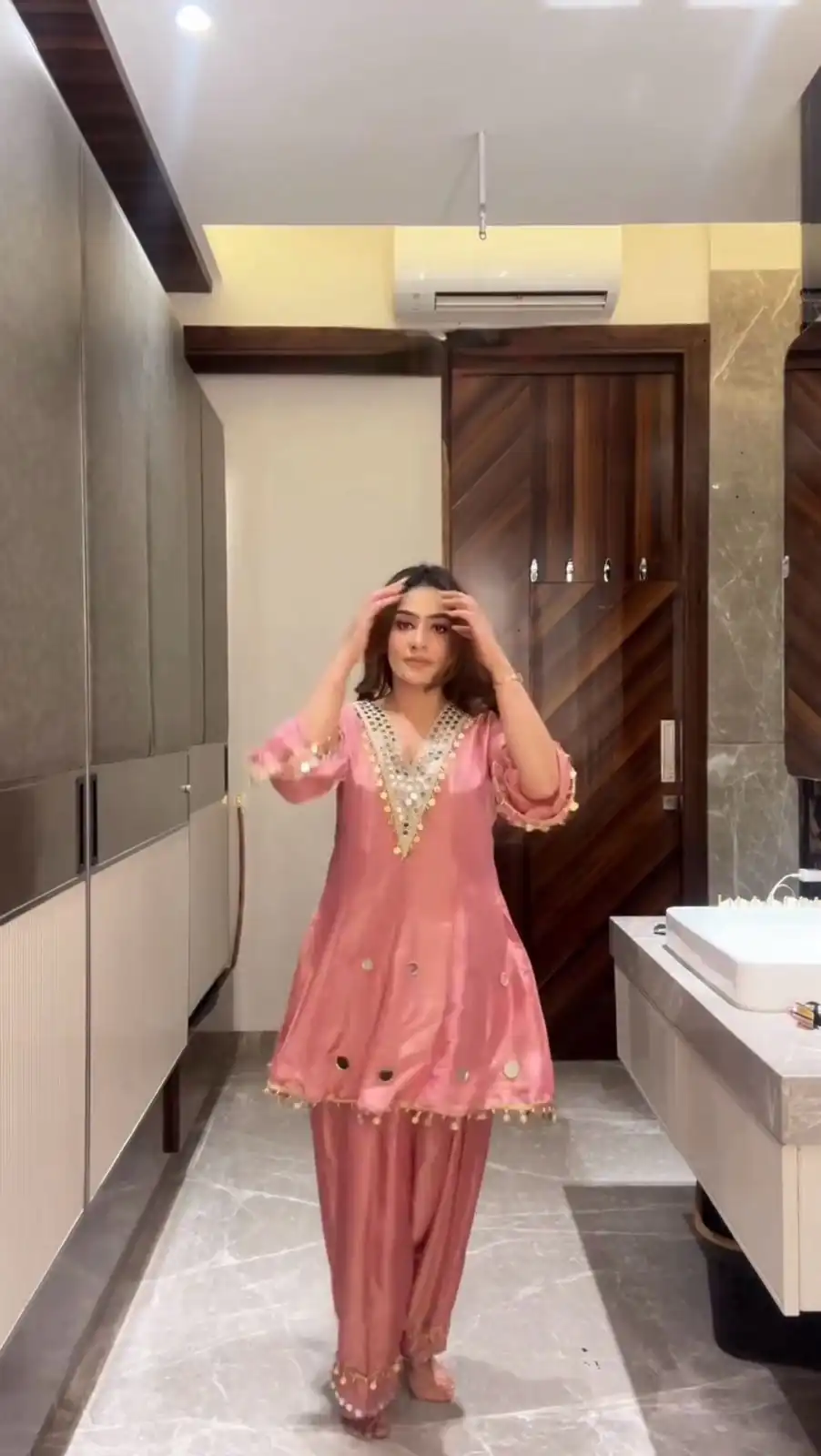 LG 2067 Peach Coss Moss Salwar Suit with Embroidery Work & Mirror Work. Affordable Price ₹2099. Delivery 4-6 Working Days. Shop now. | Jump Suits, Salwar suit, Casual Suits, Creative suits, Designer Suits, Palazzo Suits, Party Wear Suits, Patiala Suits, Straight Suits