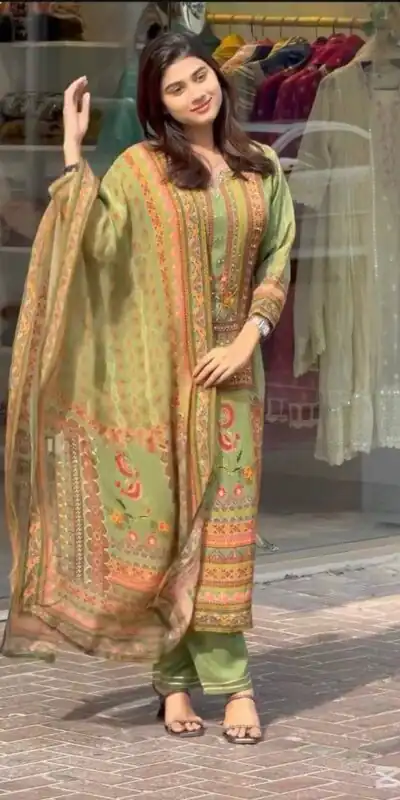 ST 236 Pista Faux Georgette Salwar Suit Perfect for Wedding, Party, Family Gatherings, Sangeet, Housewarming – . Affordable Price ₹1849. Days | Jump Suits, Salwar suit, Casual Suits, Creative suits, Designer Suits, Palazzo Suits, Party Wear Suits, Patiala Suits, Straight Suits