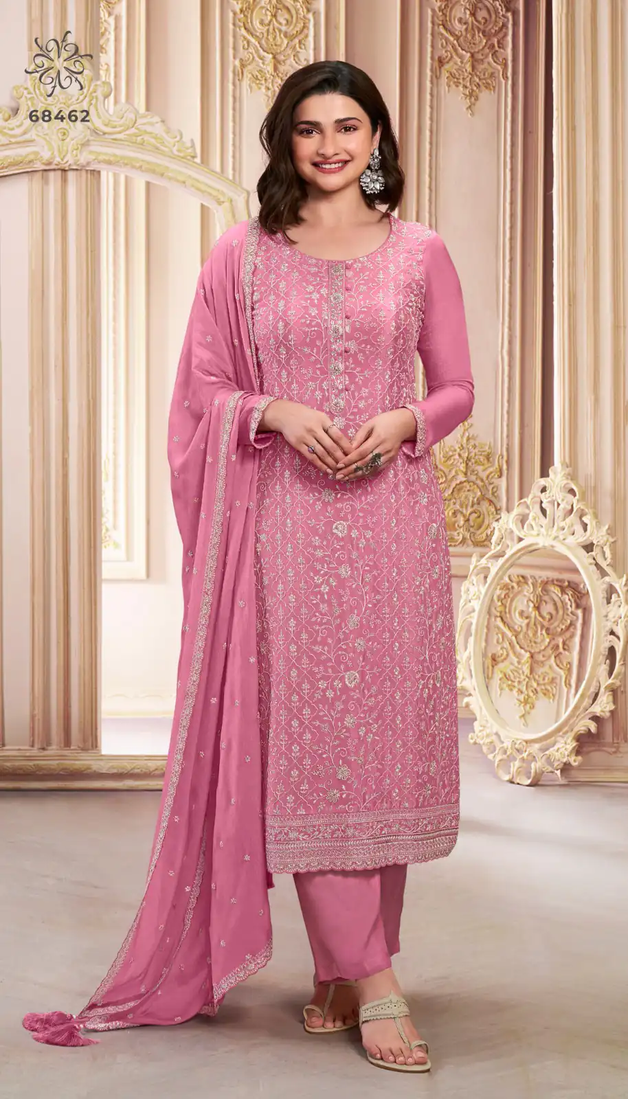 DSV 68461 Pink in Chinon Zari Work & Embroidery Work Salwar Suit . Grab it for ₹2149. Delivery 4-6 Working Days. Shop now. | Jump Suits, Tops & Bottoms, Track Suits, Salwar suit, Casual Suits, Creative suits, Designer Suits, Palazzo Suits, Party Wear Suits, Patiala Suits, Straight Suits, Trendy Wear