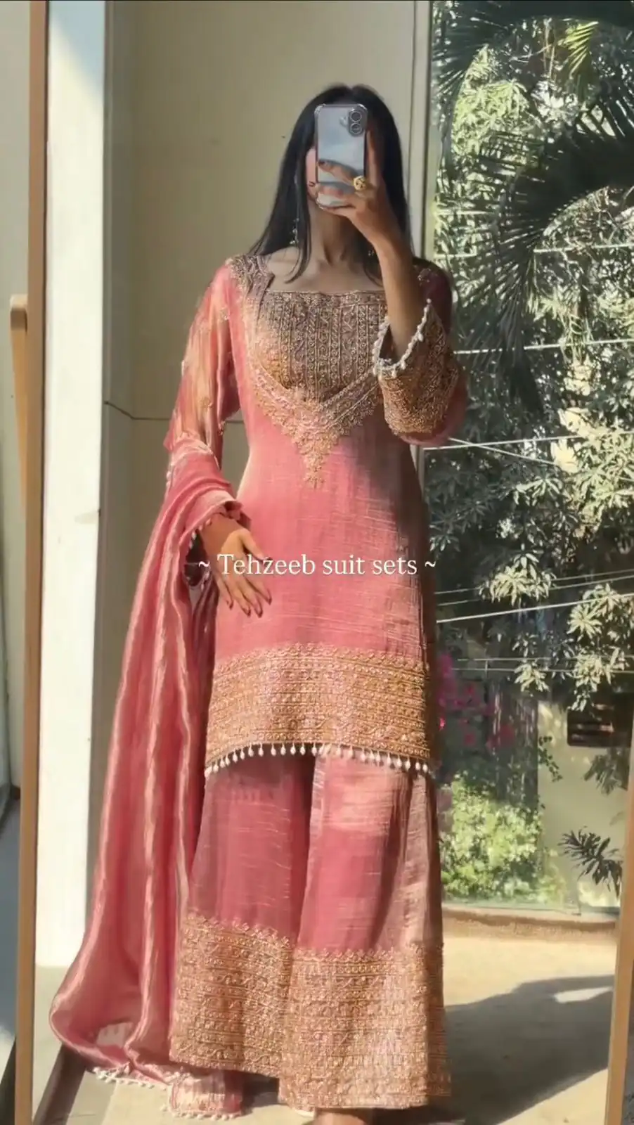 SR 1705 Pink Pista Fendy Silk Salwar Suit Perfect for Wedding, Party, Cultural Events, Sangeet, Housewarming – . Grab it for ₹2449. Delivery 4-6 Working Da | Jump Suits, Salwar suit, Casual Suits, Creative suits, Designer Suits, Palazzo Suits, Party Wear Suits, Patiala Suits, Straight Suits