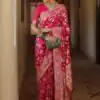 KP 5085 Pink in Soft Lichi Silk Wedding, Party, Festive, Events Designer Work Saree . Get it for ₹1349. Delivery 4-6 Working Days. Shop now. | Designer Sarees, Sarees, Bollywood Sarees, Creative Sarees, Embroidered Sarees, Ethnic Saree, Modern Digital sarees, Party Wear Sarees