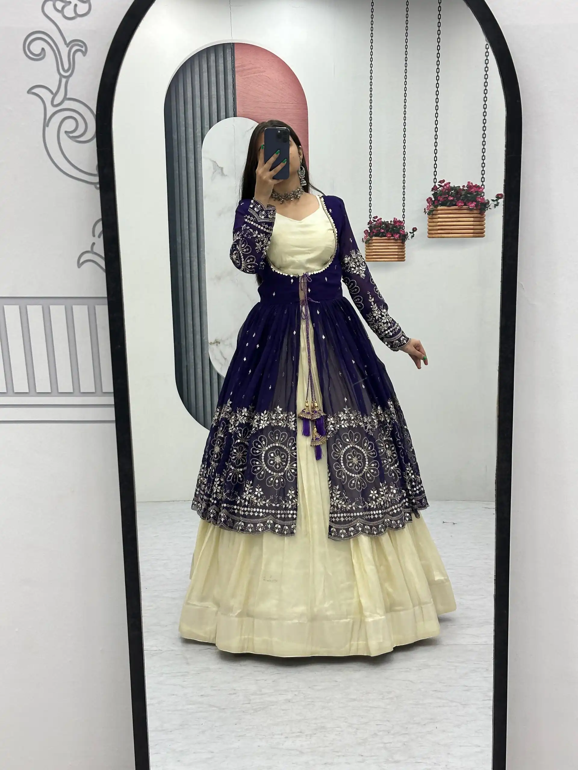 PC 556 Purple Color Simar Cosmos Lehenga Choli with Designer Work. Special Price ₹3049. Delivery 4-6 Working Days. Shop now. | Lehenga, Bollywood Lehenga, Creative Lehenga, Designer Lehenga, Embroidered Lehenga, Party Wear Lehenga
