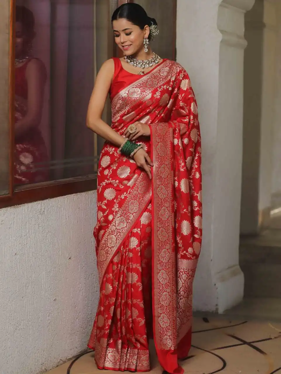 KP 5085 Red in Soft Lichi Silk Wedding, Party, Festive, Events Designer Work Saree . Get it for ₹1349. Delivery 4-6 Working Days. Shop now. | Designer Sarees, Sarees, Bollywood Sarees, Creative Sarees, Embroidered Sarees, Ethnic Saree, Modern Digital sarees, Party Wear Sarees