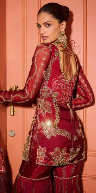 LG 2066 Red Soft Organza Salwar Suit with Embroidery Work & Mirror Work. Best Price ₹2499. Delivery 4-6 Working Days. Shop now. | Jump Suits, Salwar suit, Casual Suits, Creative suits, Designer Suits, Palazzo Suits, Party Wear Suits, Patiala Suits, Straight Suits