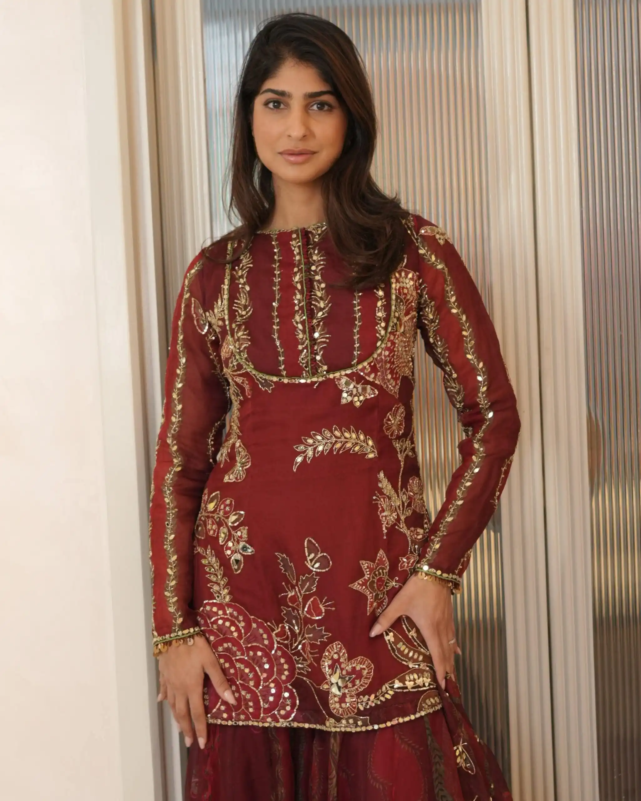 LG 2066 Red Soft Organza Salwar Suit with Embroidery Work & Mirror Work. Best Price ₹2499. Delivery 4-6 Working Days. Shop now. | Jump Suits, Salwar suit, Casual Suits, Creative suits, Designer Suits, Palazzo Suits, Party Wear Suits, Patiala Suits, Straight Suits