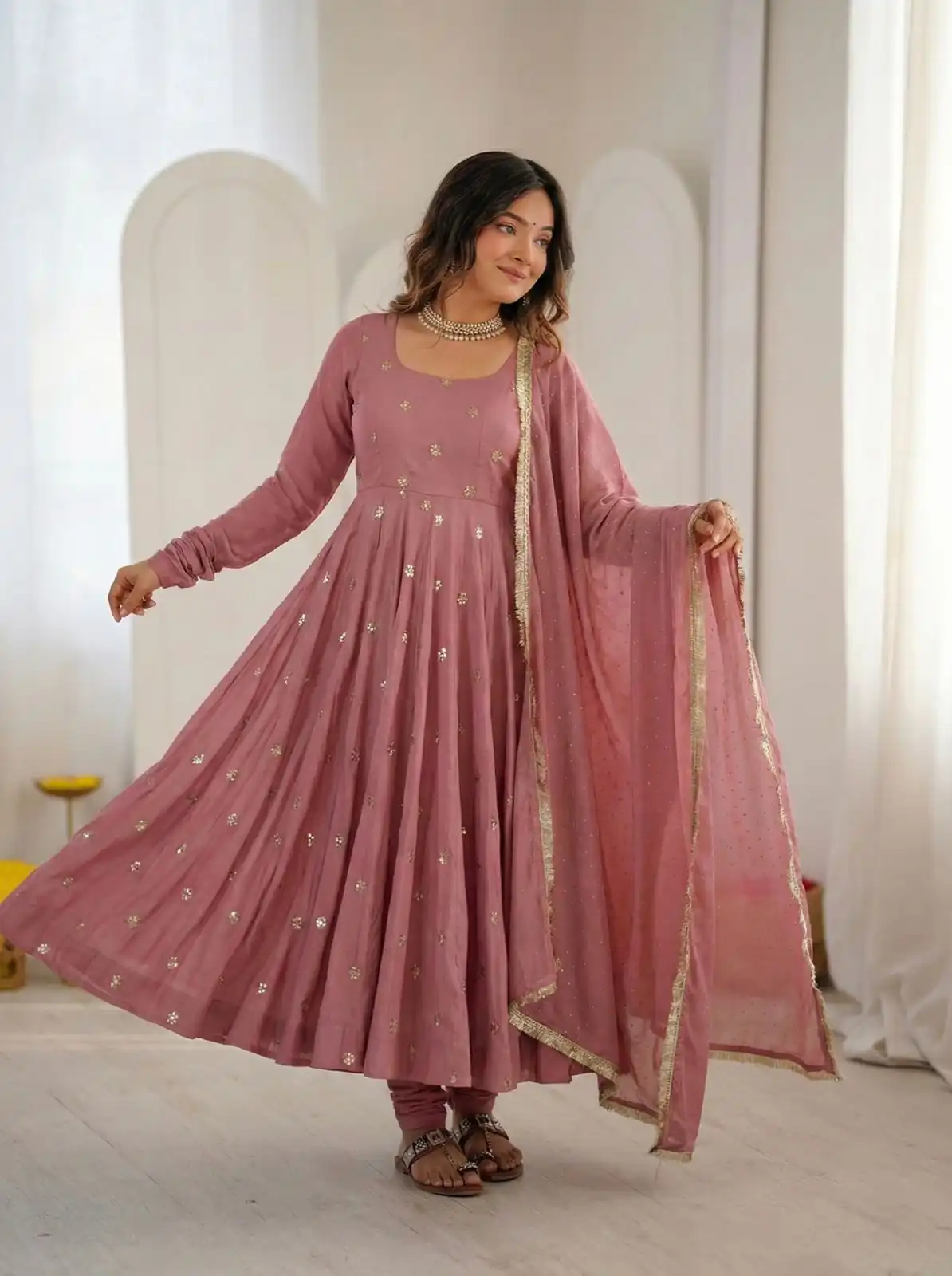 SRK 5330 Peach Color Roman Silk Salwar Suit with Embroidery Work. Available at ₹2099 only. Delivery 4-6 Working Days. Shop now. | Jump Suits, Salwar suit, Casual Suits, Creative suits, Designer Suits, Palazzo Suits, Party Wear Suits, Patiala Suits, Straight Suits