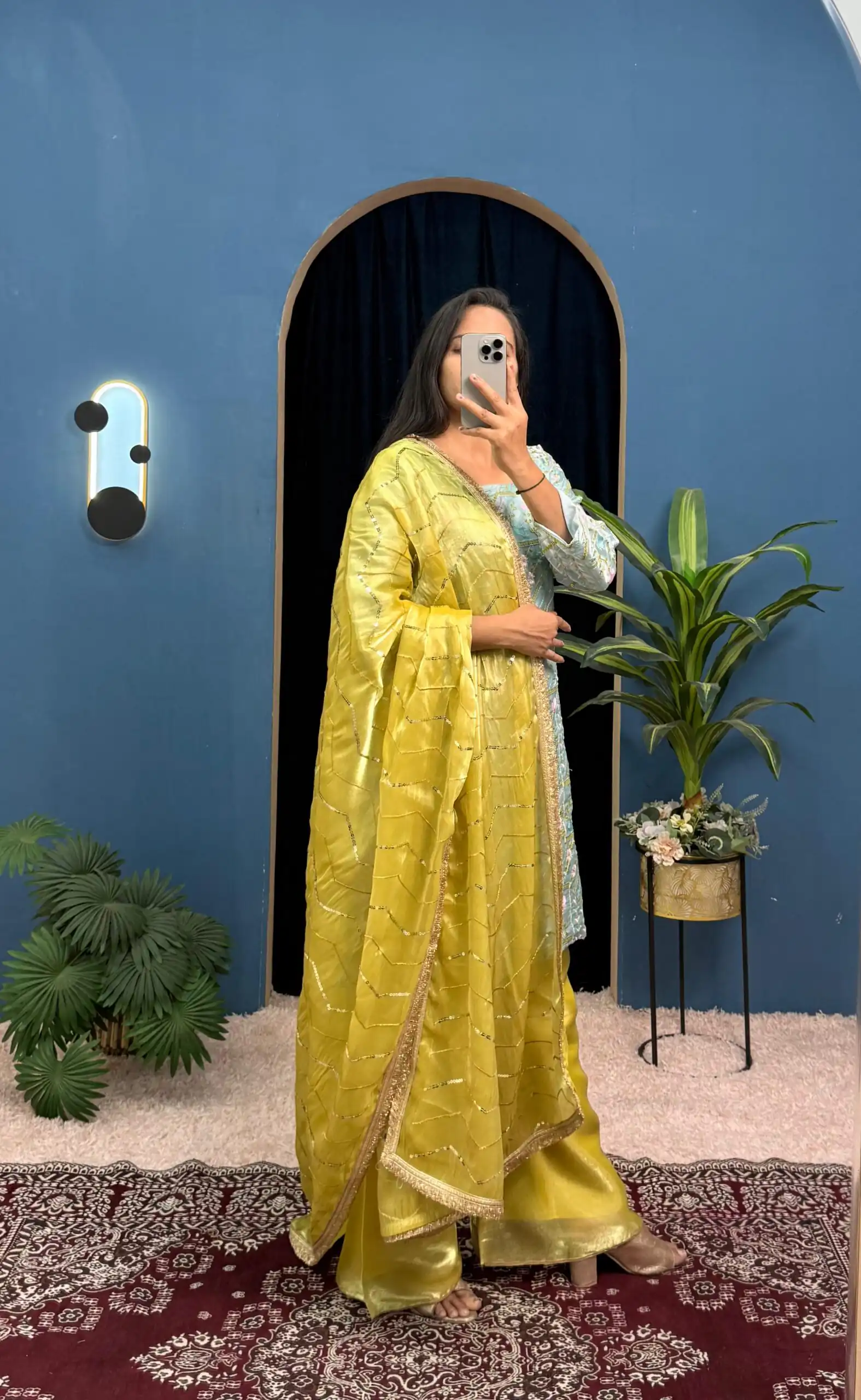 ST 1099 Sky Blue Zimmy Silk Salwar Suit Perfect for Wedding, Party, Karwa Chauth, Haldi, Eid – . Special Price ₹2449. Delivery 4-6 Working Days. Shop no | Jump Suits, Salwar suit, Casual Suits, Creative suits, Designer Suits, Palazzo Suits, Party Wear Suits, Patiala Suits, Straight Suits