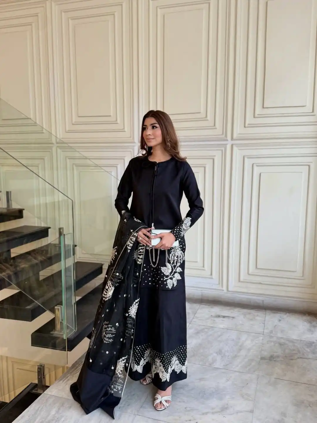 AD 202 Black in Color Natural Crepe Embroidery Work Salwar Suit . Affordable Price ₹1849. Delivery 4-6 Working Days. Shop now. | Jump Suits, Salwar suit, Casual Suits, Creative suits, Designer Suits, Palazzo Suits, Party Wear Suits, Patiala Suits, Straight Suits