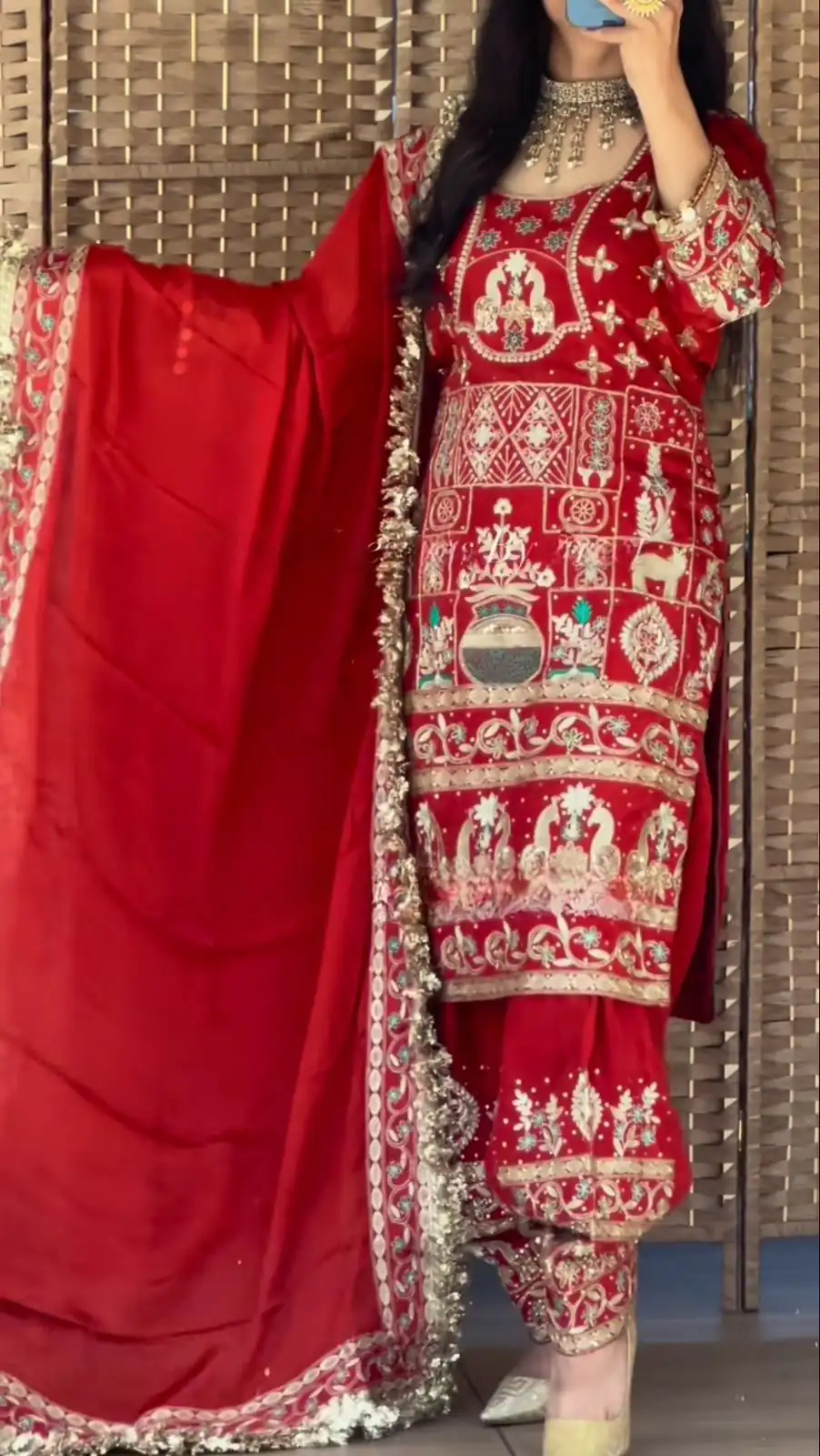 NF 1247 Red in Color Natural Crepe Embroidery Work Salwar Suit . Affordable Price ₹2599. Delivery 4-6 Working Days. Shop now. | Jump Suits, Salwar suit, Casual Suits, Creative suits, Designer Suits, Palazzo Suits, Party Wear Suits, Patiala Suits, Straight Suits