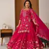 MD 3057 Pink Chinon Silk Salwar Suit with Embroidery Work & Lace Work. Affordable Price ₹2149. Delivery 4-6 Working Days. Shop now. | Jump Suits, Salwar suit, Casual Suits, Creative suits, Designer Suits, Palazzo Suits, Party Wear Suits, Patiala Suits, Straight Suits