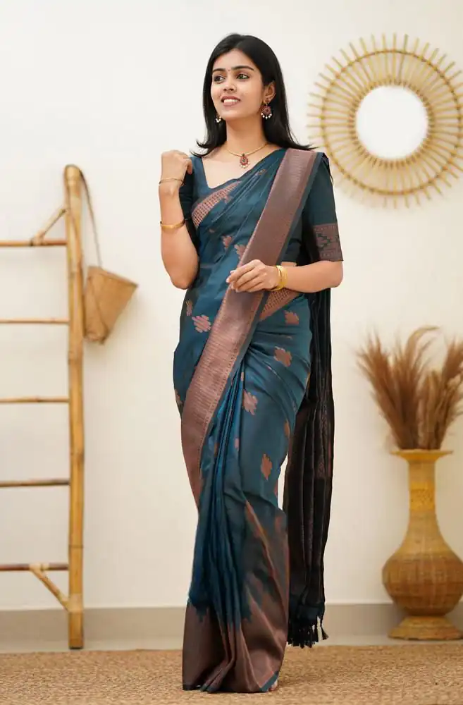 KPR 136 Teal in Soft Lichi Silk Lace Border & Lace Work Saree . Exclusive Offer ₹1299. Delivery 4-6 Working Days. Shop now. | Designer Sarees, Sarees, Bollywood Sarees, Creative Sarees, Embroidered Sarees, Ethnic Saree, Modern Digital sarees, Party Wear Sarees