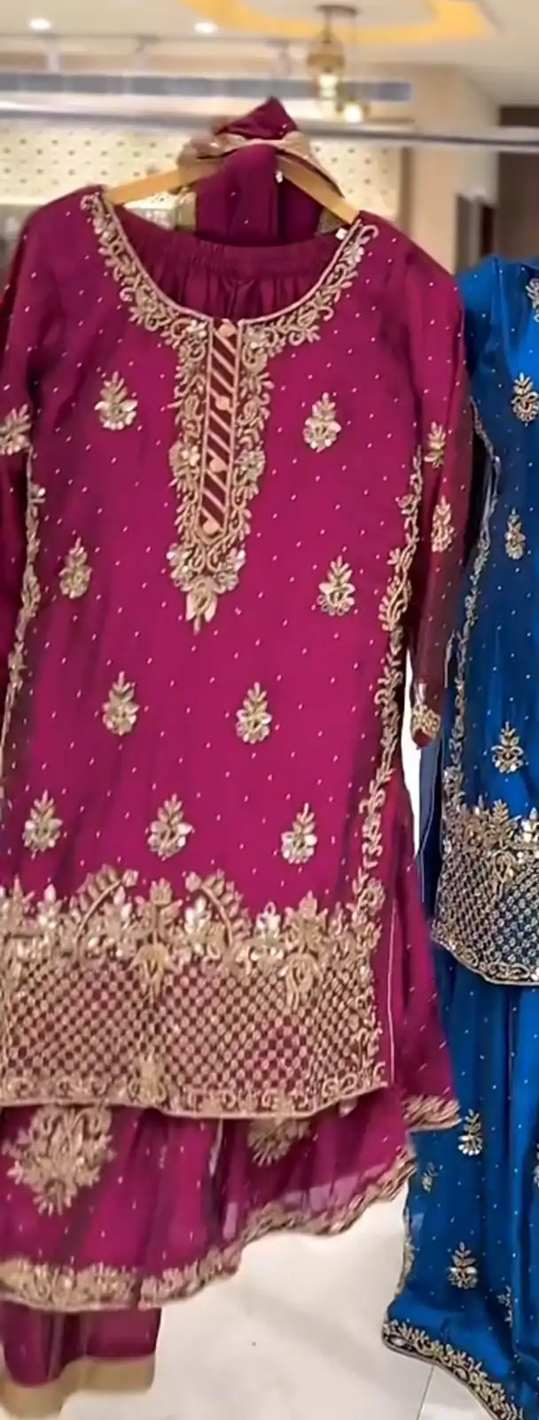 NF 1249 Wine Color Chinon Silk Salwar Suit with Embroidery Work. Online Get it for ₹2149. Delivery 4-6 Working Days. Shop now. | Jump Suits, Salwar suit, Casual Suits, Creative suits, Designer Suits, Palazzo Suits, Party Wear Suits, Patiala Suits, Straight Suits