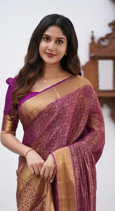 KPR 168 Wine in Soft Lichi Silk Lace Border & Lace Work Saree . Available at ₹1299 only. Delivery 4-6 Working Days. Shop now. | Designer Sarees, Sarees, Bollywood Sarees, Creative Sarees, Embroidered Sarees, Ethnic Saree, Modern Digital sarees, Party Wear Sarees