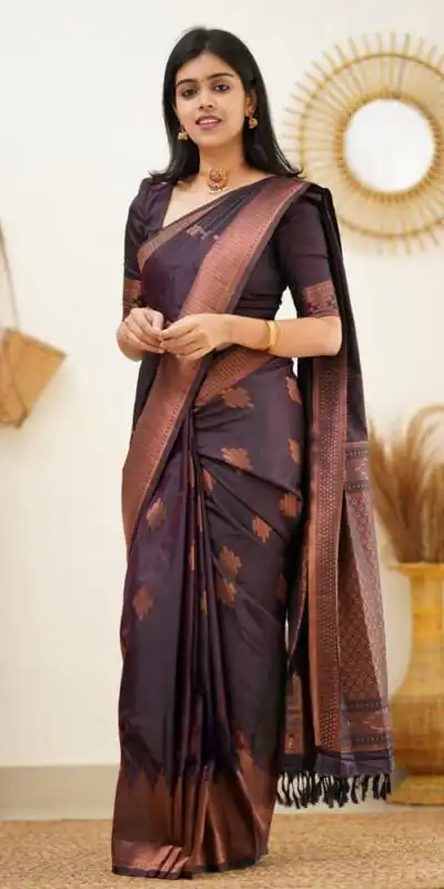 KPR 136 Wine in Soft Lichi Silk Lace Border & Lace Work Saree . Exclusive Offer ₹1299. Delivery 4-6 Working Days. Shop now. | Designer Sarees, Sarees, Bollywood Sarees, Creative Sarees, Embroidered Sarees, Ethnic Saree, Modern Digital sarees, Party Wear Sarees