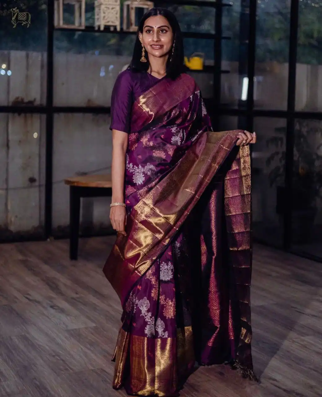 KPR 245 Wine Color Soft Lichi Silk Saree with Lace Border & Lace Work. Best Price ₹1449. Delivery 4-6 Working Days. Shop now. | Designer Sarees, Sarees, Bollywood Sarees, Creative Sarees, Embroidered Sarees, Ethnic Saree, Modern Digital sarees, Party Wear Sarees