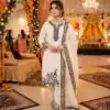 LG 2107 White Rayon Salwar Suit with Embroidery Work & Mirror Work. Grab it for ₹1999. Delivery 4-6 Working Days. Shop now. | Jump Suits, Salwar suit, Casual Suits, Creative suits, Designer Suits, Palazzo Suits, Party Wear Suits, Patiala Suits, Straight Suits