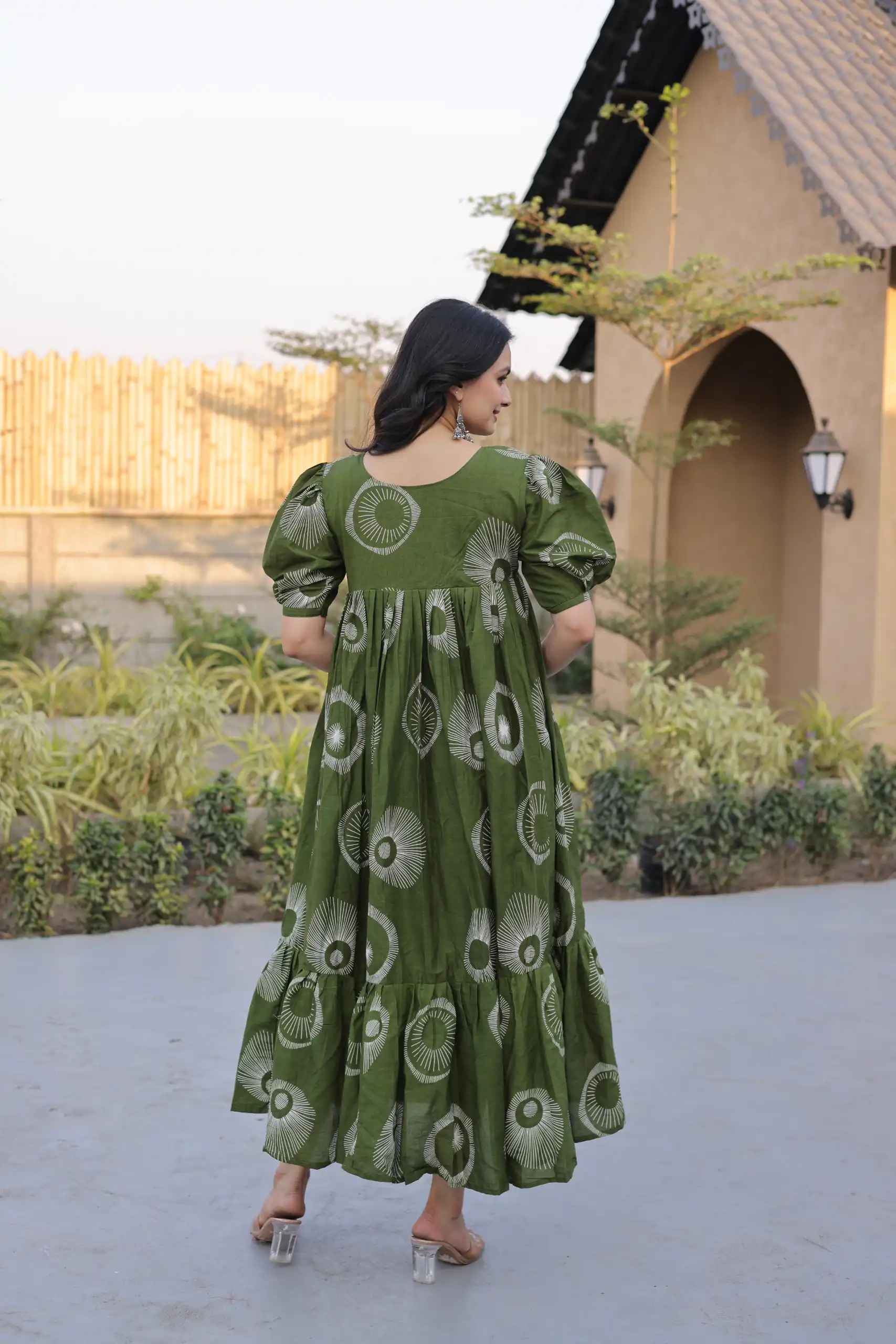 KA 1249 Green Color Cotton Kurti with Printed Designer Work. Exclusive Offer ₹1519. Delivery 4-6 Working Days. Online Shop now. | Kurti, Bollywood Kurti, Creative Kurtis, Designer Kurti, Party Wear Kurti, Selfie Kurti