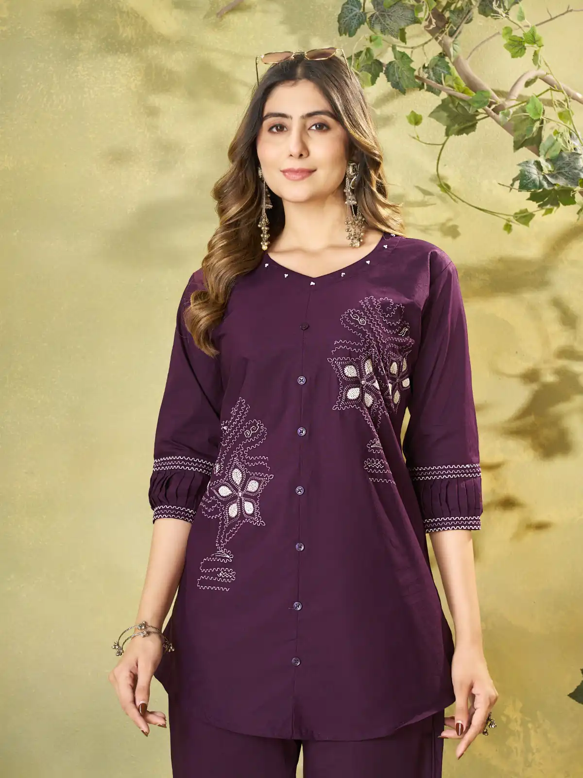 DIVA 162 Wine Color Cotton Kurti with Printed Designer Work. Exclusive Offer ₹1749. Delivery 4-6 Working Days. Online Shop now. | Kurti, Bollywood Kurti, Creative Kurtis, Designer Kurti, Party Wear Kurti, Selfie Kurti