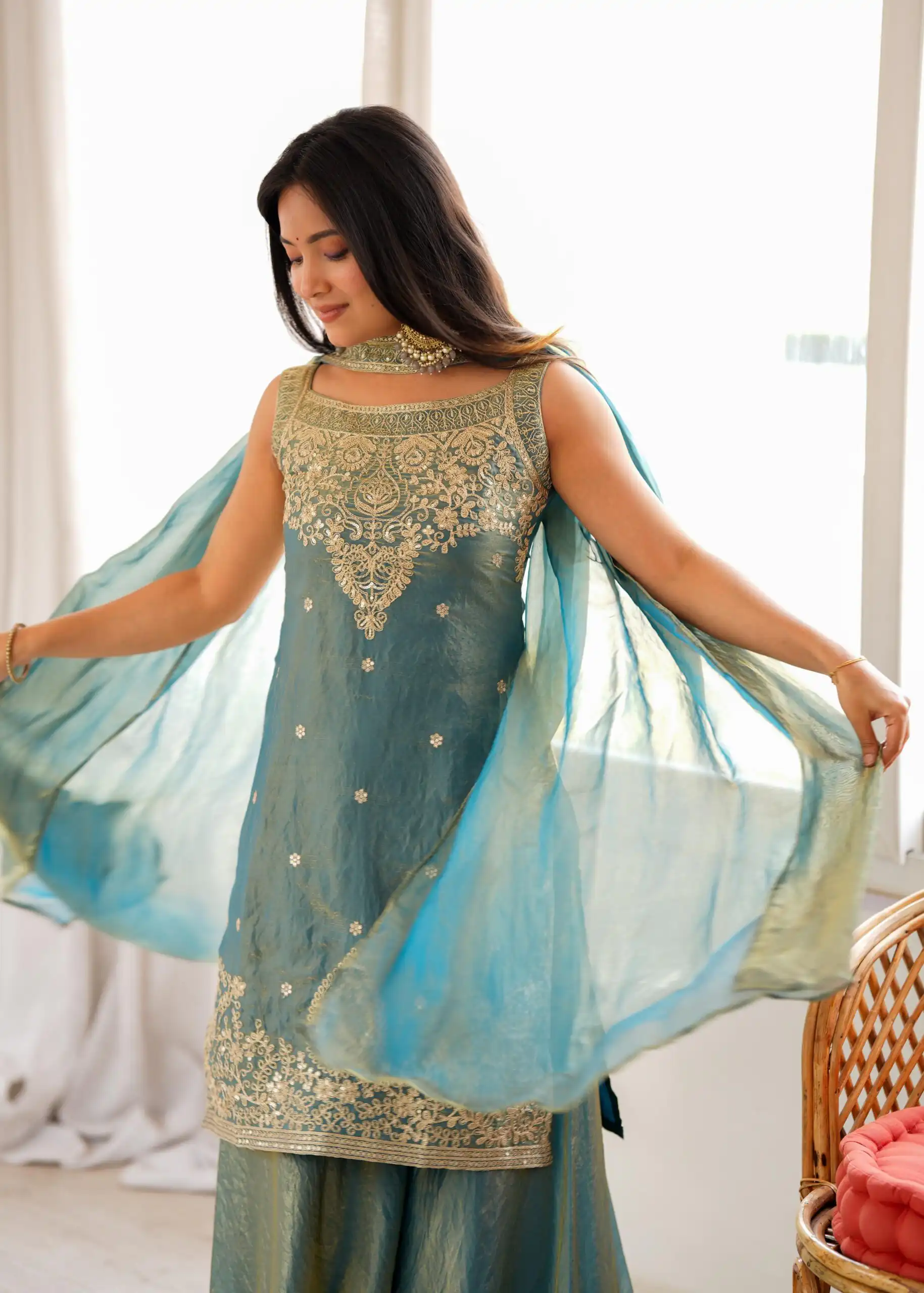 KB 306 Blue Fendy Silk Salwar Suit with Mirror Work & Embroidery Work. Best Price ₹1999. Delivery 4-6 Working Days. Shop now. | Jump Suits, Salwar suit, Casual Suits, Creative suits, Designer Suits, Palazzo Suits, Party Wear Suits, Patiala Suits, Straight Suits