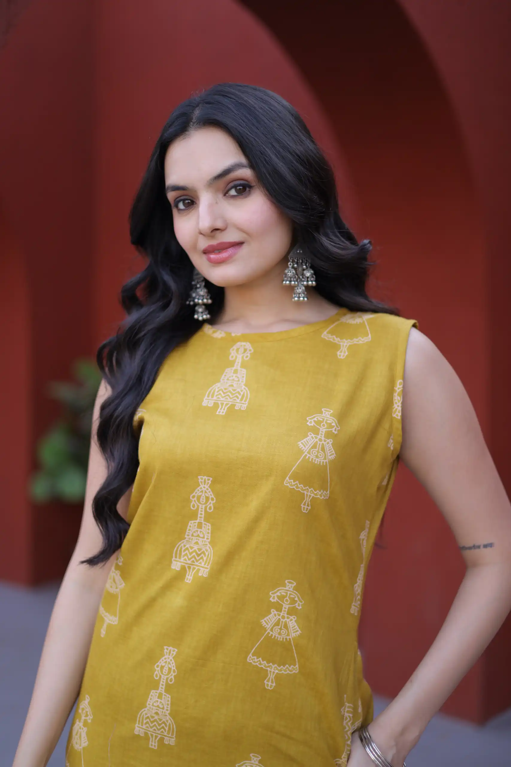 Mustard Cotton Kurti KA 1251 Rust with Designer Work. Wedding, Party, Festive, Events, Special Price ₹1519. Delivery 4-6 Working Days. Shop now. | Kurti, Bollywood Kurti, Creative Kurtis, Designer Kurti, Party Wear Kurti, Selfie Kurti