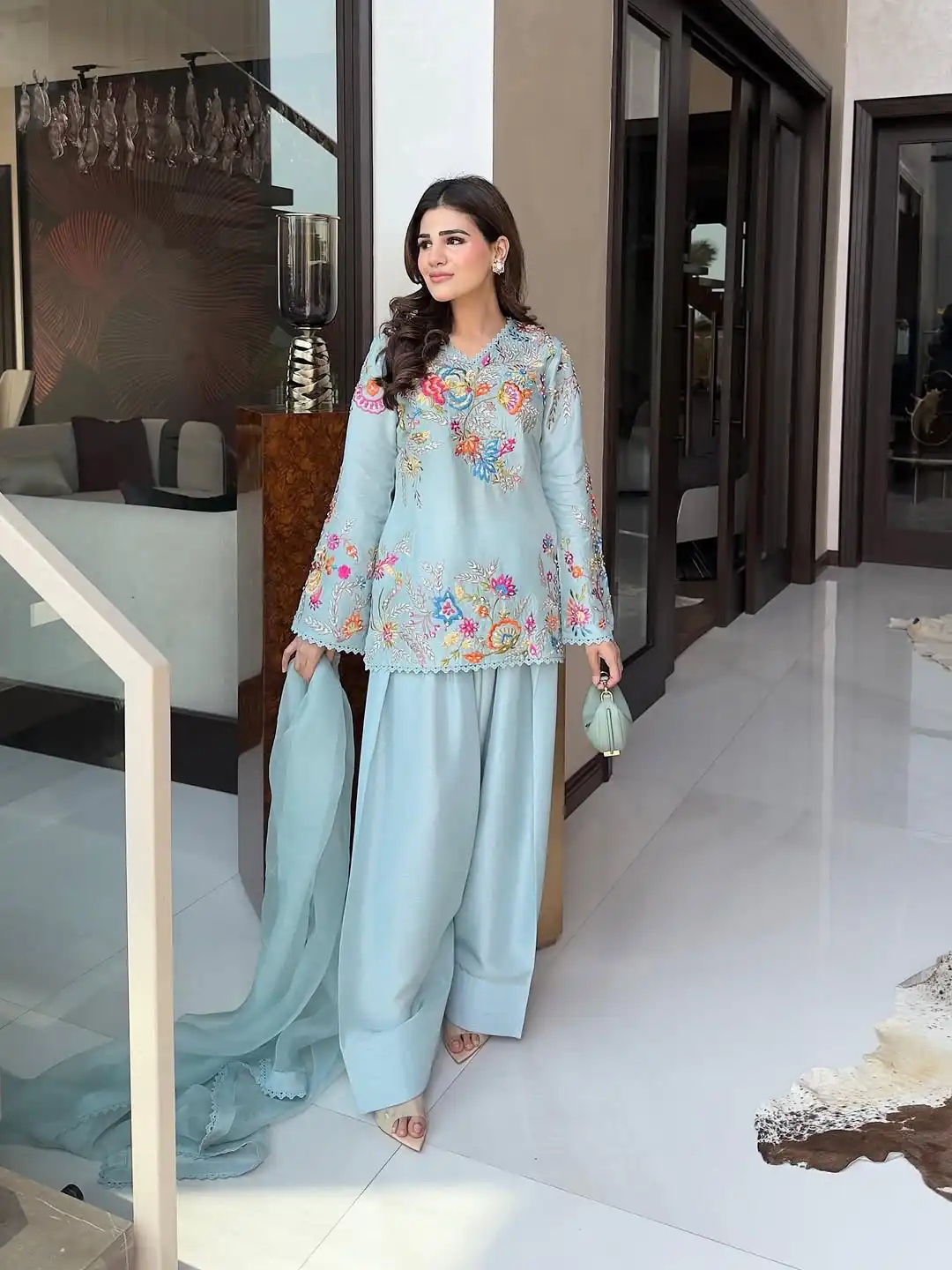 BE 469 Sky Blue in Organza ace Work & Embroidery Work Salwar Suit . Special Price ₹2049. Delivery 4-6 Working Days. Shop now. | Jump Suits, Salwar suit, Casual Suits, Creative suits, Designer Suits, Palazzo Suits, Party Wear Suits, Patiala Suits, Straight Suits