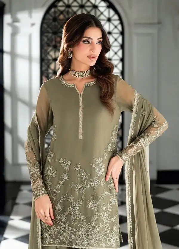 RTC 6037 Sage Green Faux Georgette Salwar Suit with Designer Work. Affordable Price ₹2149. Delivery 4-6 Working Days. Shop now. | Jump Suits, Salwar suit, Casual Suits, Creative suits, Designer Suits, Palazzo Suits, Party Wear Suits, Patiala Suits, Straight Suits