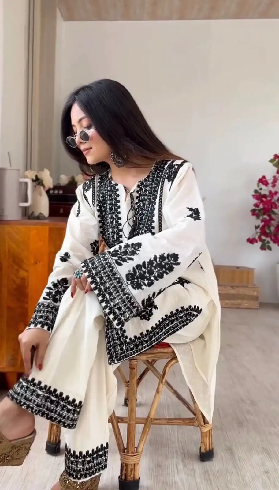 SRK 5349 White Rayon Butti Silk Salwar Suit with Embroidery Work. Special Price ₹1899. Delivery 4-6 Working Days. Shop now. | Jump Suits, Salwar suit, Casual Suits, Creative suits, Designer Suits, Palazzo Suits, Party Wear Suits, Patiala Suits, Straight Suits