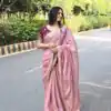 JR 666 Pink Fendy Satin Saree Perfect for Wedding, Party, Durga Puja, Raksha Bandhan, Sangeet – . Festive Deal ₹1949. Delivery 4-6 Working Days. | Designer Sarees, Modern Digital sarees, Sarees, Bollywood Sarees, Creative Sarees, Embroidered Sarees, Ethnic Saree, Party Wear Sarees