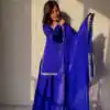 ZB 5063 Royal Blue Fandy Silk Salwar Suit with Embroidery Work. Wedding, Party, Festive, Events Now at just ₹1949. Delivery 4-6 Working Days. Shop now. | Jump Suits, Salwar suit, Casual Suits, Creative suits, Designer Suits, Palazzo Suits, Party Wear Suits, Patiala Suits, Straight Suits
