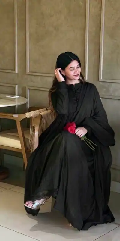 VLM 337 Black Roman Silk Gown Perfect for Wedding, Party, Ethnic Day, Haldi, Diwali – . Festive Deal ₹2099. Delivery 4-6 Working Days. Shop now. | Gowns, Bollywood Gowns, Creative Gowns, Designer Gowns, Embroidered Gowns, Party Wear Gowns