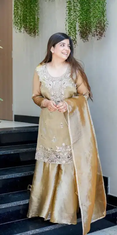 DC 114 Chiku Fandy Satin Salwar Suit with Embroidery Work & Lace Work. Exclusive Offer ₹1899. Delivery 4-6 Working Days. Shop now. | Jump Suits, Salwar suit, Casual Suits, Creative suits, Designer Suits, Palazzo Suits, Party Wear Suits, Patiala Suits, Straight Suits