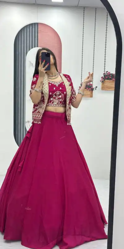 PC 566 Pink Color Chinon silk Lehenga Choli with Cut Work. Special Online Price ₹2649. Delivery 4-6 Working Days. Shop now. | Lehenga, Bollywood Lehenga, Creative Lehenga, Designer Lehenga, Embroidered Lehenga, Party Wear Lehenga