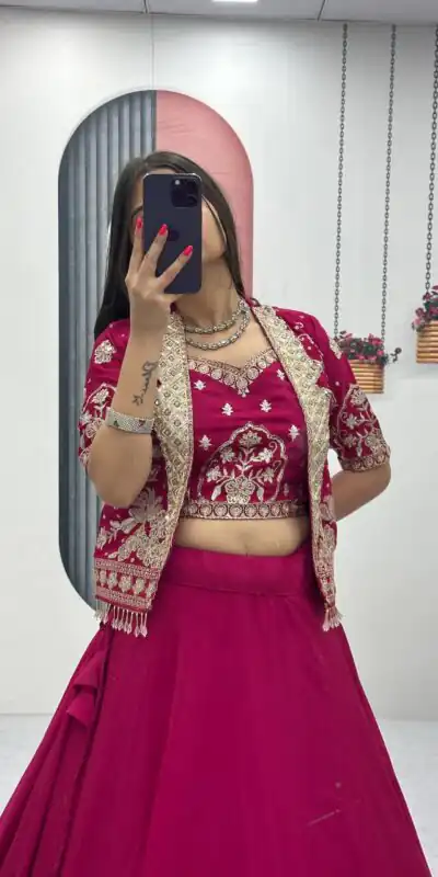 PC 566 Pink Color Chinon silk Lehenga Choli with Cut Work. Special Online Price ₹2649. Delivery 4-6 Working Days. Shop now. | Lehenga, Bollywood Lehenga, Creative Lehenga, Designer Lehenga, Embroidered Lehenga, Party Wear Lehenga