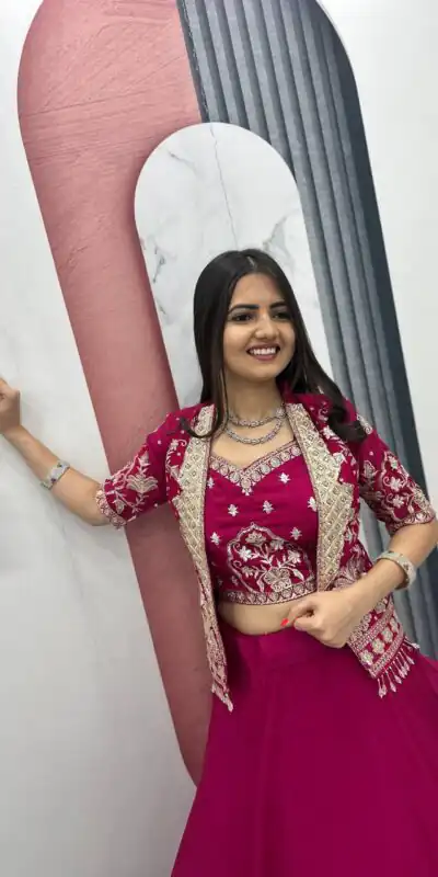 PC 566 Pink Color Chinon silk Lehenga Choli with Cut Work. Special Online Price ₹2649. Delivery 4-6 Working Days. Shop now. | Lehenga, Bollywood Lehenga, Creative Lehenga, Designer Lehenga, Embroidered Lehenga, Party Wear Lehenga