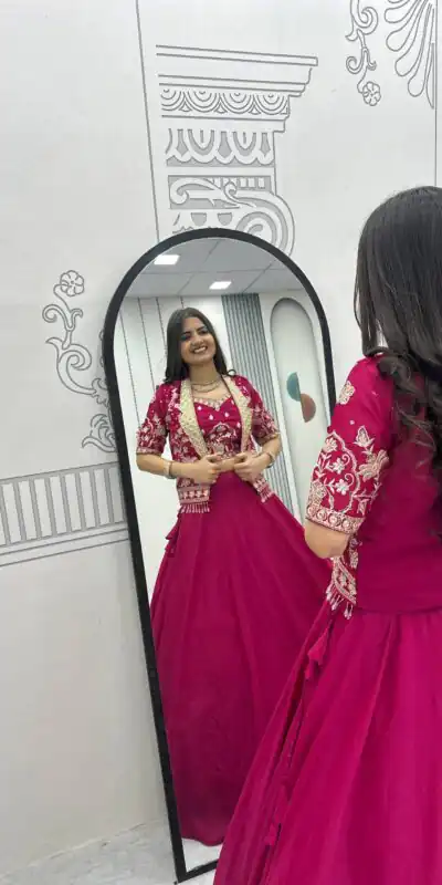 PC 566 Pink Color Chinon silk Lehenga Choli with Cut Work. Special Online Price ₹2649. Delivery 4-6 Working Days. Shop now. | Lehenga, Bollywood Lehenga, Creative Lehenga, Designer Lehenga, Embroidered Lehenga, Party Wear Lehenga