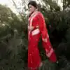 KPR 120 Red Soft Lilan Slab Saree Perfect for Wedding, Party, Lohri, Durga Puja, Pongal – . Get it for ₹1349. Delivery 4-6 Working Days. Shop now. | Designer Sarees, Modern Digital sarees, Sarees, Bollywood Sarees, Creative Sarees, Embroidered Sarees, Ethnic Saree, Party Wear Sarees