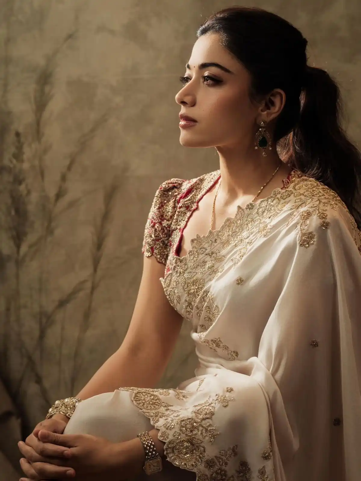 NC 5594 Off White Soft Rangoli Silk Saree with Embroidery Work & Lace Work. Special Price ₹2099. Delivery 4-6 Working Days. Shop now. | Designer Sarees, Modern Digital sarees, Sarees, Bollywood Sarees, Creative Sarees, Embroidered Sarees, Ethnic Saree, Party Wear Sarees